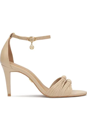 Kazar Sko, Dame, , 42 EU, Læder, stiletto sandaler med en rem om ankelen