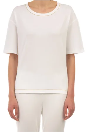 LE TRICOT PERUGIA Top, Dame, Hvid, XS, Hvid T-shirt
