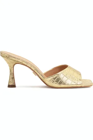 Kazar Sko, Dame, Gul, 38 EU, Uld, Dame guld mules