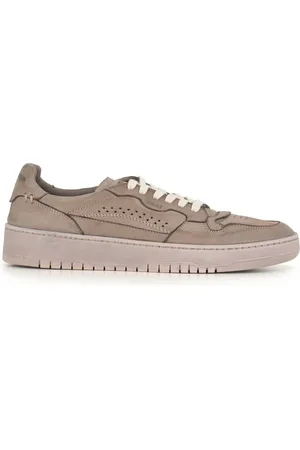 Lemargo Sko, Herre, Grå, 42 EU, Læder, Duegrå Sneaker i Blødt Læder