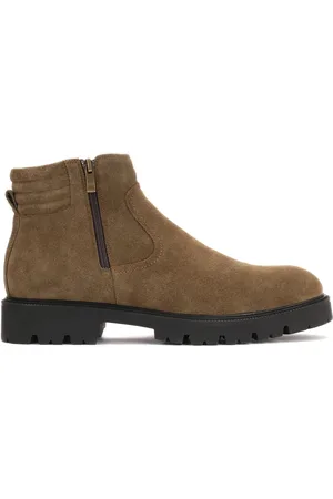 Kazar Sko, Herre, Grøn, 40 EU, Suede, Grøn Suede Lynlås Støvler