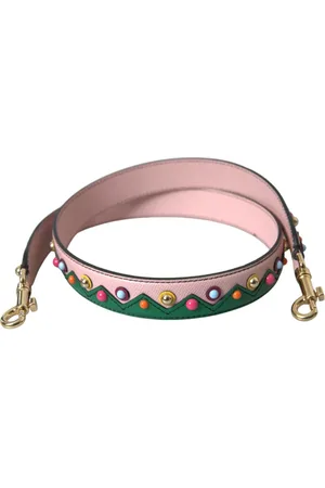 Dolce & Gabbana Taske, Dame, Flerfarvet, ONE SIZE, Uld, Rosa Læder Skuldertaske Tilbehør