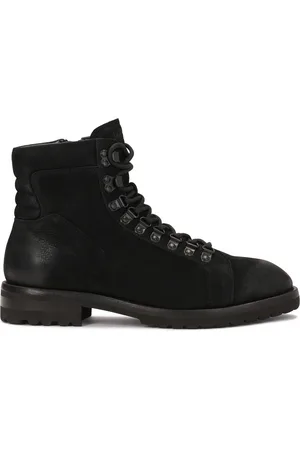 Kazar Sko, Herre, Sort, 40 EU, Uld, Nubuck sorte herrestøvler
