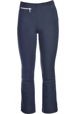 ROBERTA TONINI Bukser, Dame, Blå, 3XL, Polyester, Stræk Softshell Ski Bukser