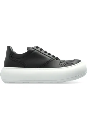 Moschino Sko, Herre, Sort, 41 EU, Læder, Læder sneakers