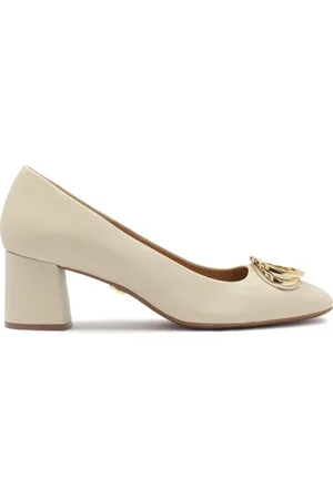 Kazar Sko, Dame, , 35 EU, Læder, Cream pumps med komfort indlæg