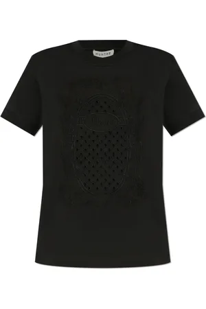 Munthe Top, Dame, Sort, M, Bomuld, T-shirt med `Fenella` Logo