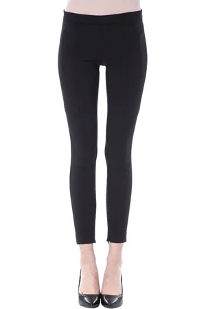 Byblos Bukser, Dame, Sort, S, Polyester, Elegant Skinny Bukser til Kvinder