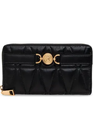 VERSACE Tilbehør, Dame, Sort, ONE SIZE, Uld, Quiltet Pung