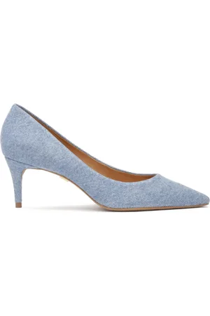 Kazar Sko, Dame, Blå, 38 1/2 EU, Denim, Blå denim stofpumps
