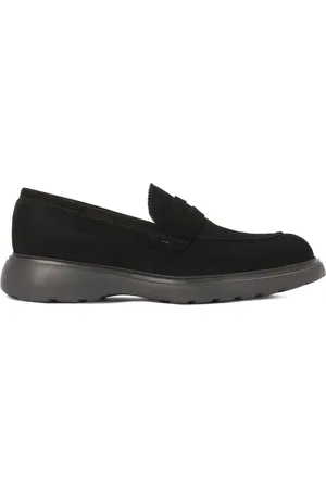 Kazar Sko, Herre, Sort, 42 EU, Suede, Suede Slip-On Casual Sko
