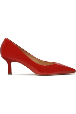 Kazar Sko, Dame, Rød, 39 EU, Læder, Røde lakerede pumps