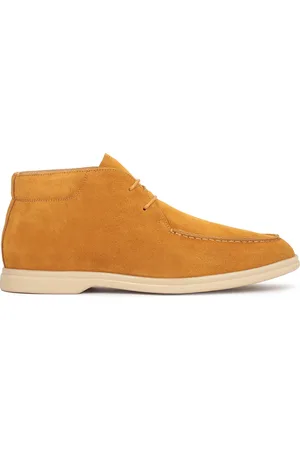 Kazar Sko, Herre, Brun, 44 EU, Suede, Elegant Suede Oxford Sko