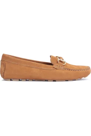 Kazar Sko, Dame, Brun, 41 EU, Ginger Moccasins med Metal Spænde