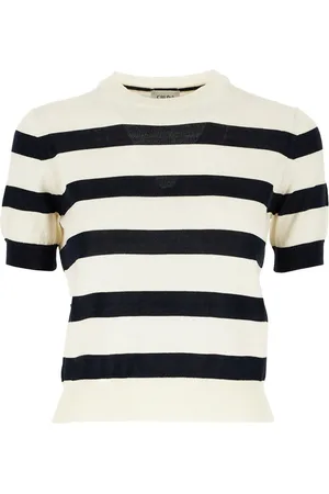 CRUNA Strik, Dame, Flerfarvet, XS, Uld, Nat Rundhals Pullover
