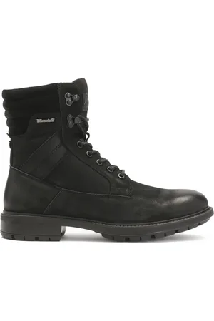 Kazar Sko, Herre, Sort, 42 EU, Høje støvler lavet af ruskind og nubuck