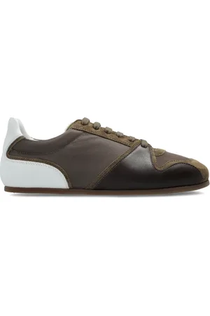 Moschino Sko, Herre, Brun, 41 EU, Læder, Lædersneakers