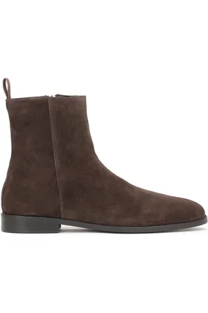 Kazar Sko, Herre, Brun, 40 EU, Suede, Minimalist Suede Støvler