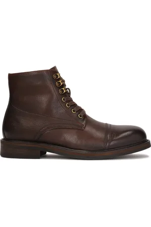 Kazar Sko, Herre, Brun, 45 EU, Uld, Elegant brune herrestøvler
