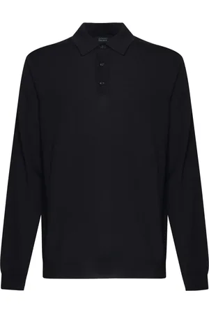 ZANONE Top, Herre, Sort, 3XL, Klassisk Polo i Marineblå