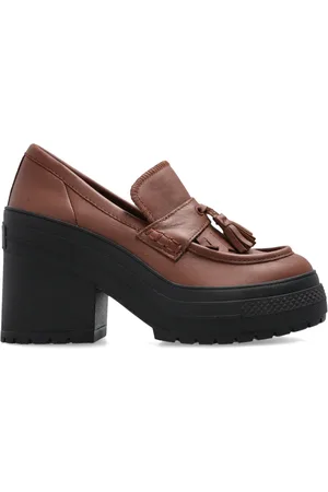 Converse Sko, Dame, Brun, 36 EU, Læder, Platformsko 