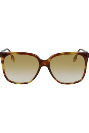 Victoria Beckham Tilbehør, Dame, Brun, ONE SIZE, Oversized Acetat Solbriller