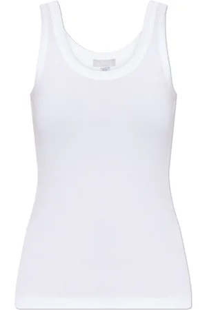 Hanro Top, Dame, Hvid, M, Bomuld, Top Sleep & Lounge