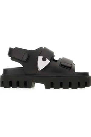 Alexander McQueen Sko, Dame, Sort, 39 EU, Uld, Afslappet Sandaler og Sneakers Samling