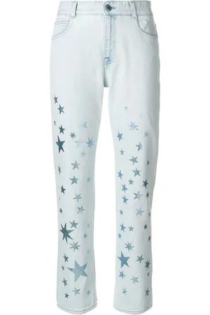 Stella McCartney Jeans, Dame, Blå, W27, Denim, Klassiske denim jeans til hverdagsbrug