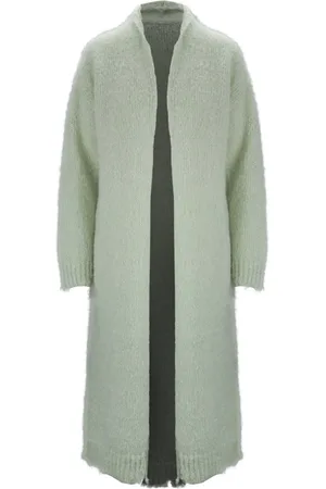 ANIYE BY Strik, Dame, Grøn, S, Uld, Mohair Alpaca Langærmet Cardigan