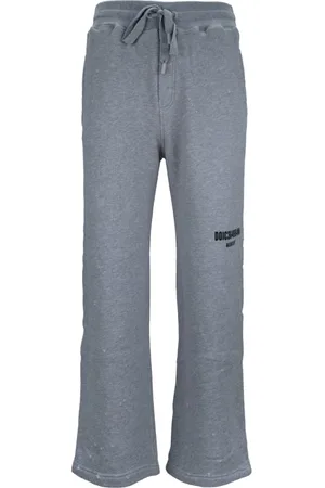 Dolce & Gabbana Bukser, Herre, Grå, XS, Bomuld, Herre Snøre Sweatpants