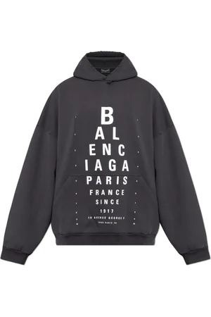 Balenciaga Sweathshirts & Hoodies, Herre, Grå, XS, Bomuld, Sweatshirt med print