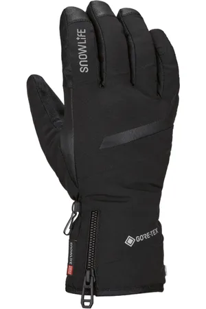 Snowlife Sport, unisex, Sort, XL, Uld, Sort Primaloft GTX Handske