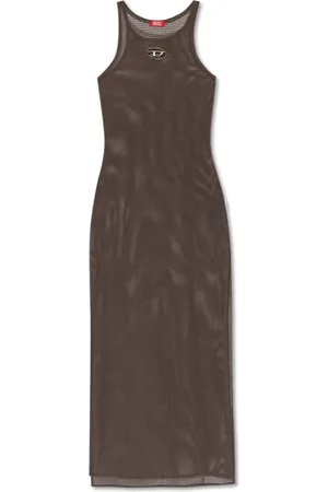Diesel Kjole, Dame, Brun, XS, Uld, Kjole Jennifer-Utlt