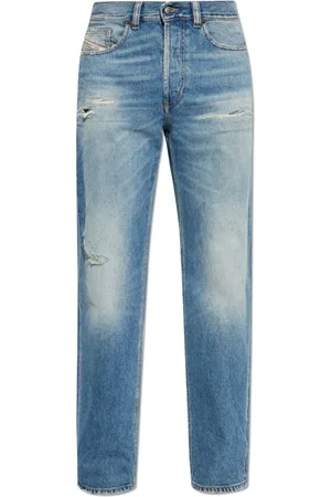 Diesel Jeans, Herre, Blå, W33, Bomuld, Jeans 2010 D-Macs