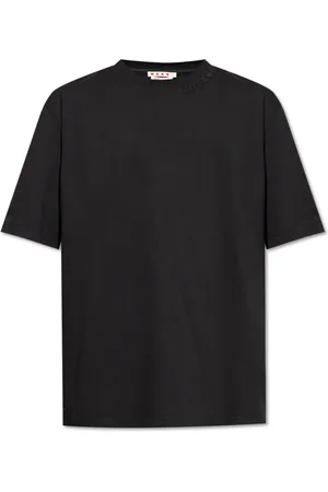 Marni Top, Herre, Sort, L, Bomuld, T-shirt med Logo