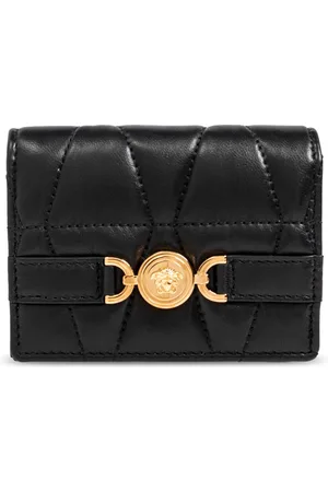 VERSACE Tilbehør, Dame, Sort, ONE SIZE, Uld, Quiltet Pung