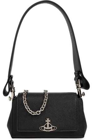Vivienne Westwood Taske, Dame, Sort, ONE SIZE, Uld, Skuldertaske med logo