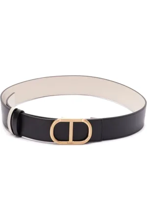 Twin-Set Tilbehør, Dame, Sort, XL, Sort Logo-Spænde Bælte Justerbar Pasform