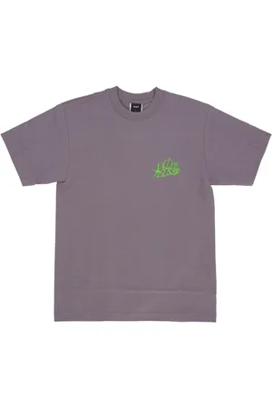 Huf Top, Herre, Lilla, M, Bomuld, Lys Lilla Glow Tee Kortærmet