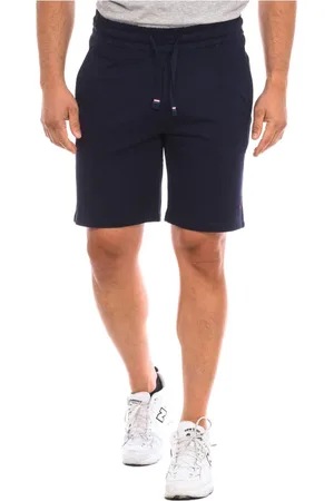 U.S. Polo Assn. Shorts, Herre, Blå, 2XL, Bomuld, Sporty bomuld Bermuda shorts