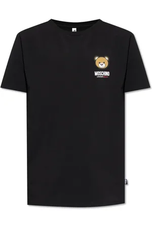 Moschino Top, Herre, Sort, L, Bomuld, T-shirt fra undertøjssamlingen