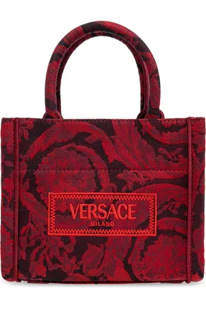 VERSACE Taske, Dame, Rød, ONE SIZE, Uld, shopper type taske