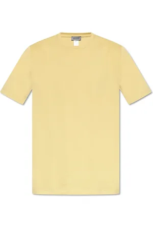 Hanro Top, Herre, Gul, 2XL, Bomuld, T-shirt Living