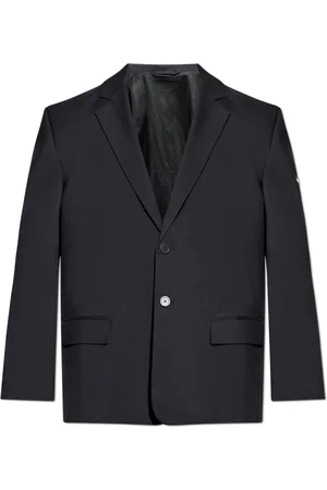 Balenciaga Jakke, Herre, Sort, XS, Blazer med logo