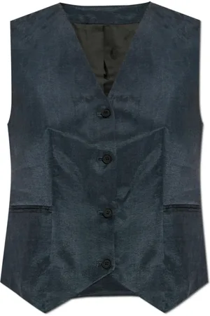 AllSaints Jakke, Dame, Blå, XS, Tyl, Vest Averie