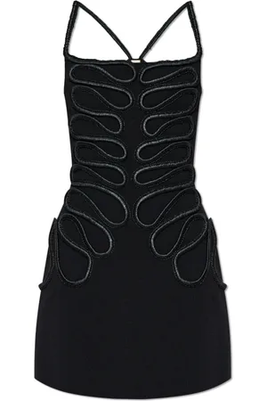 Cult Gaia Kjole, Dame, Sort, L, Uld, Kjole Aimee