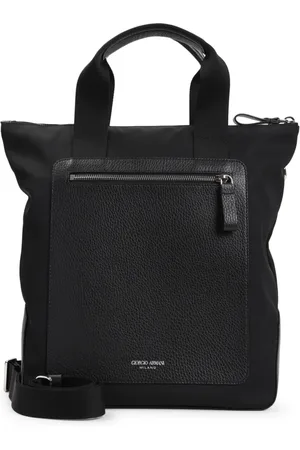 Giorgio Armani Taske, Herre, Sort, ONE SIZE, Uld, Sort Skuldertaske Ss25