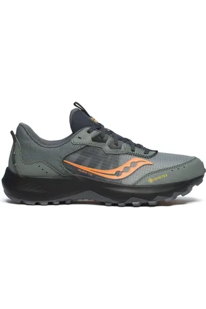 Saucony Sport, Herre, Grøn, 41 EU, Aura TR GTX Trail Løbesko