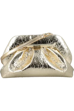 THEMOIRÈ Taske, Dame, Gul, ONE SIZE, Uld, Guld Tia Clutch Vegansk Læder Håndtaske